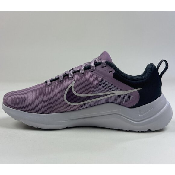 Nike Downshifter 12 Womens Purple White Gray Running Shoes Sneakers DD9294-500 - Picture 3 of 12